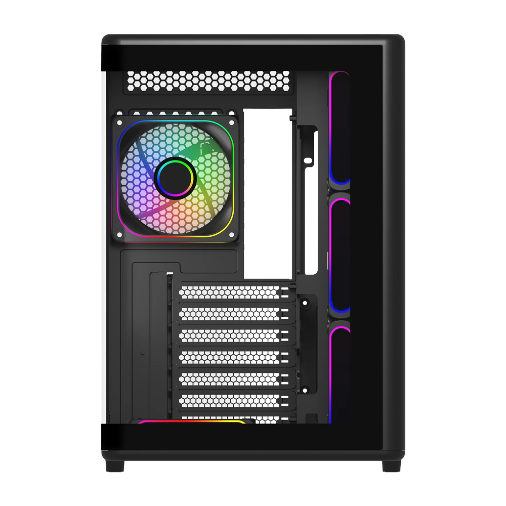 Cooler Master Elite 600 With 7 Fans ATX Case - Black
