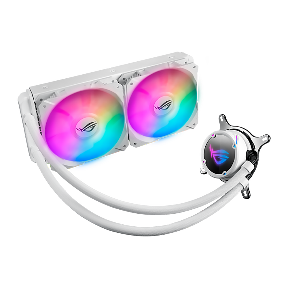 ASUS ROG STRIX 240 ARGB CPU Liquid Cooler - White