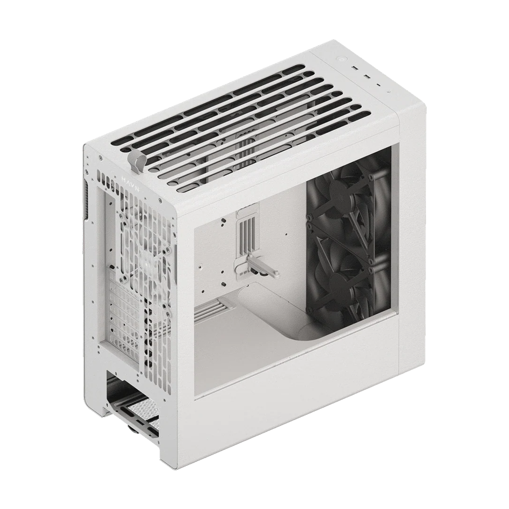 HAVN BF 360 Flow Mid Tower Case - White