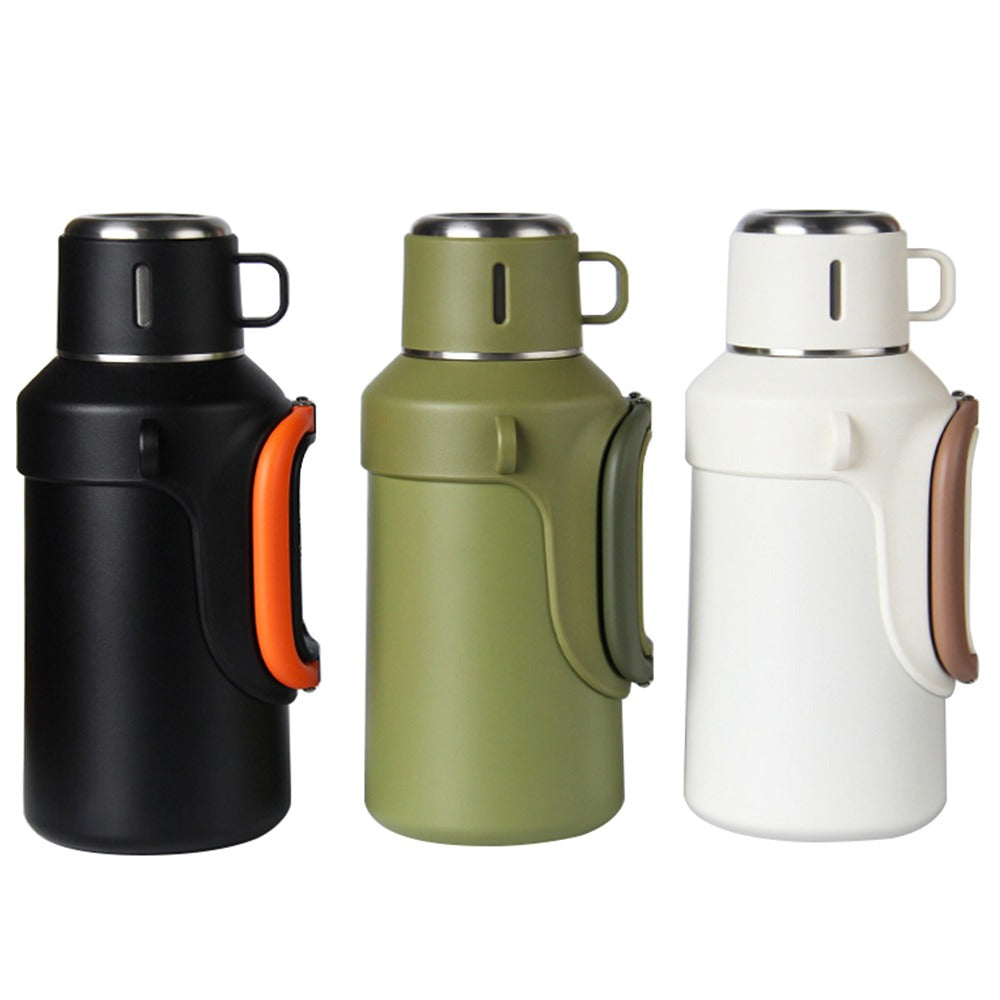 D.kadi KD9106Bl Vacuum Bottle 1L - White