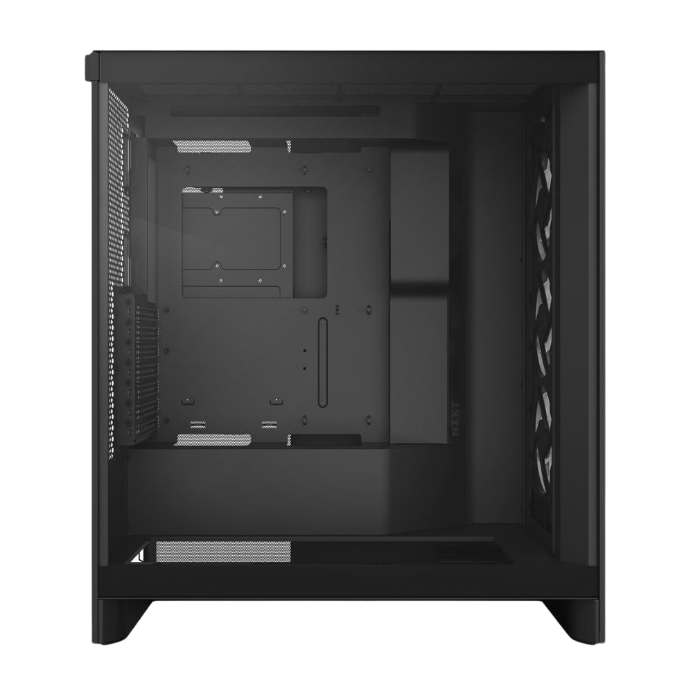 NZXT H7 Flow (2024) RGB Mid Tower ATX Case - Black