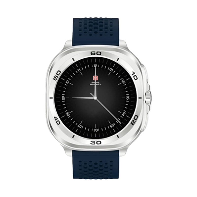 Swiss Military DOM 7 Smart Watch - 1.43’’ AMOLED / Blue Smart Watches