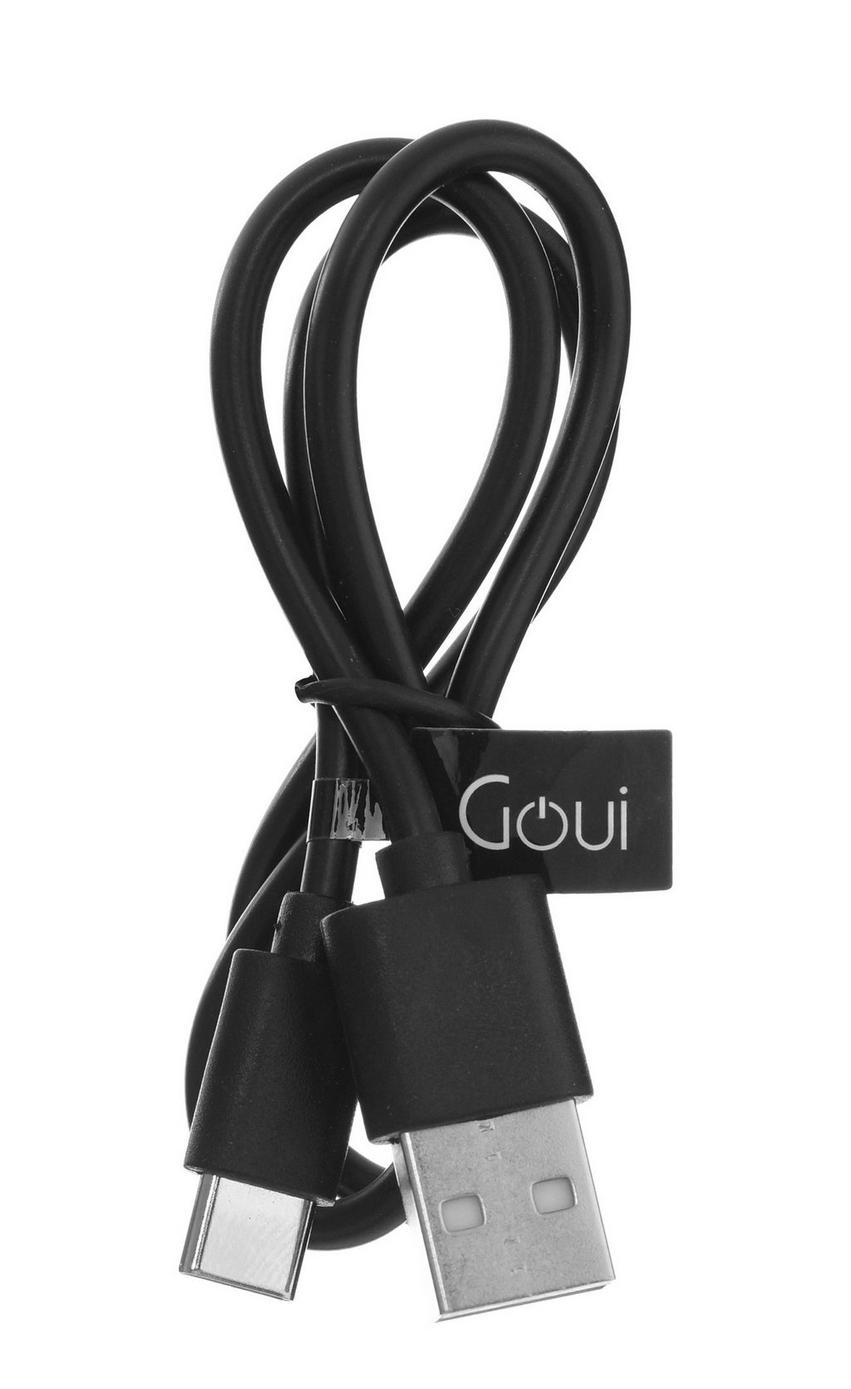 GOUI Portable Multifunctional Torch Light With Fan - 4000mAh / Black