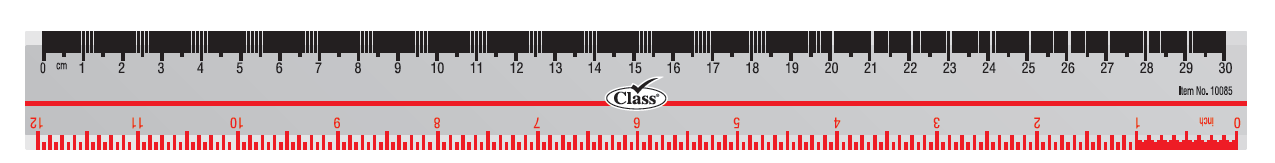 Class Deluxe Akrilik Ruler - 30cm