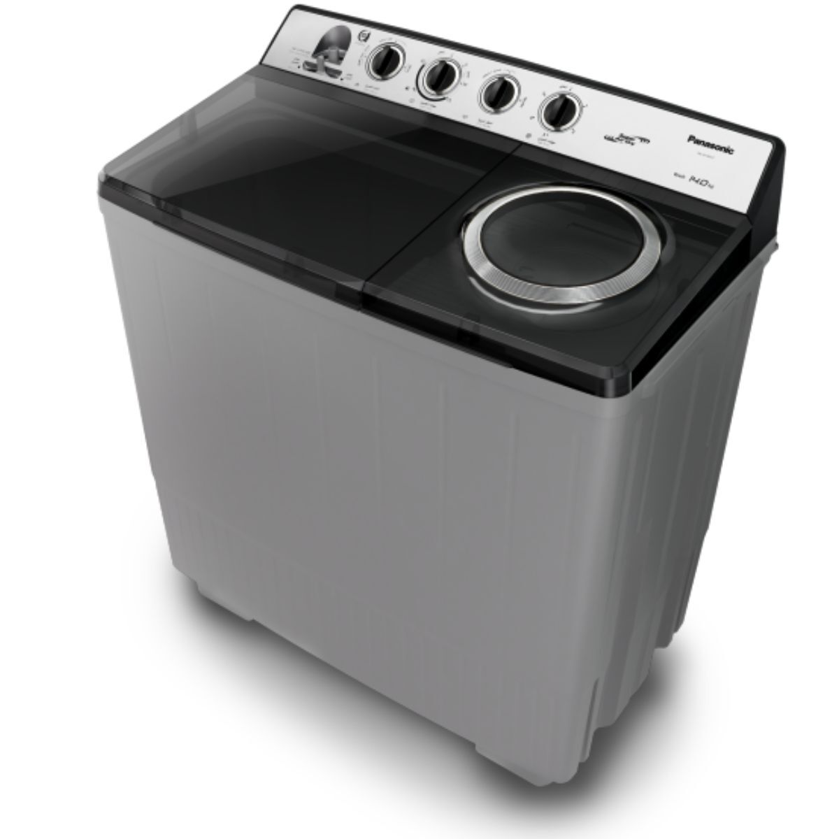 Panasonic Twin Tub Washing Machine 16KG,13KG,Abaya Wash, Silver - NA-W16XG1BKW