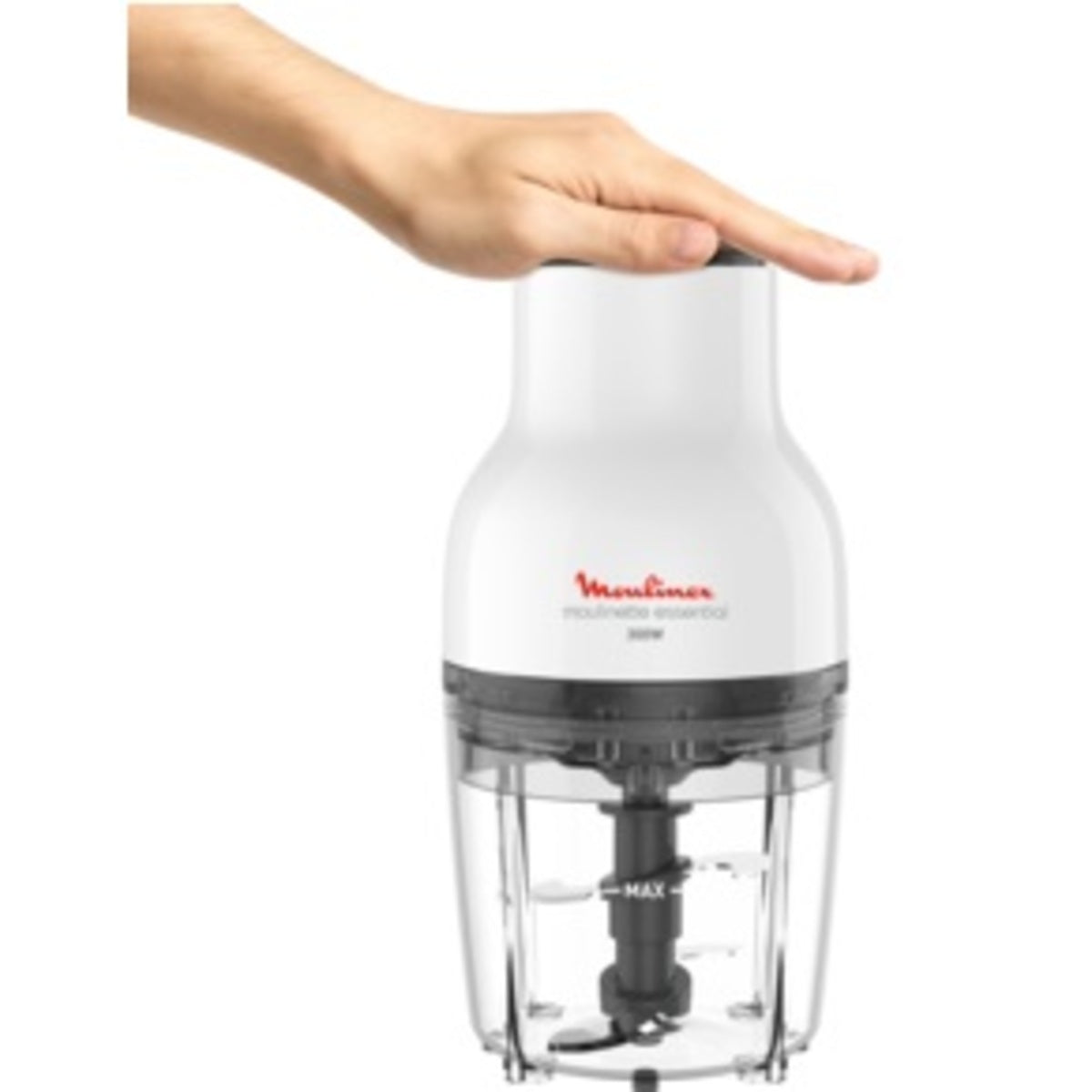 Moulinex Chopper 300 Watts 400ml, White - DJ520127