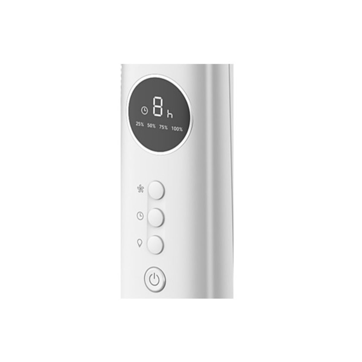 Midea Rechargeable Stand Fan 18 Inch 25 Watts, White - FS45-23MRD