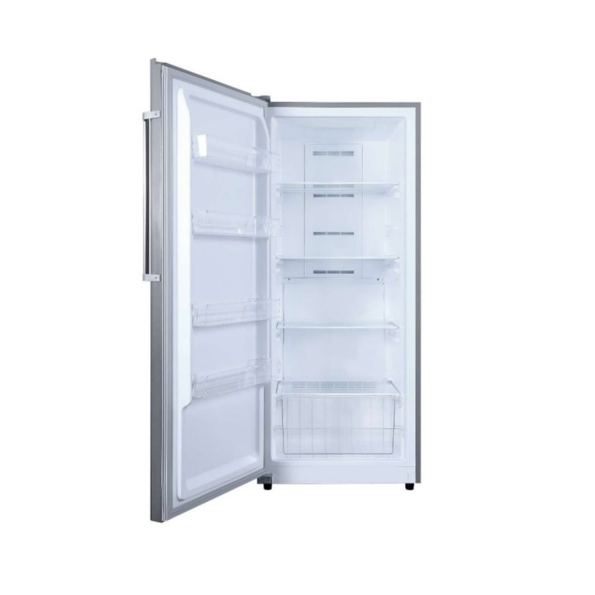 Ignis Upright Convertible Freezer - Refrigerator Left Opening Handle 480 Liters 16.9 CFT, Stainless Steel - FXV625NFX-L