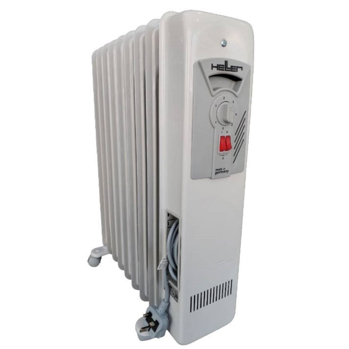 Heller Oil Heaters 9 Fins 2000 Watts - White - MAB-2009