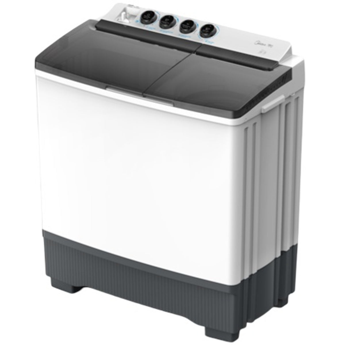 Midea Twin Tub Washing Machine 10kg Washer 6kg Dryer, White - MT100W100/W-KW