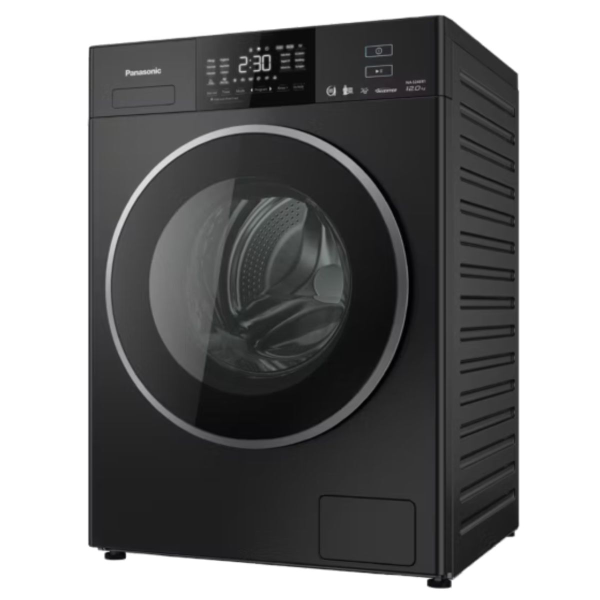 Panasonic Front Load Washer 12Kg Dryer 8Kg 1200 RPM, Black - NA-S24ER1BKW
