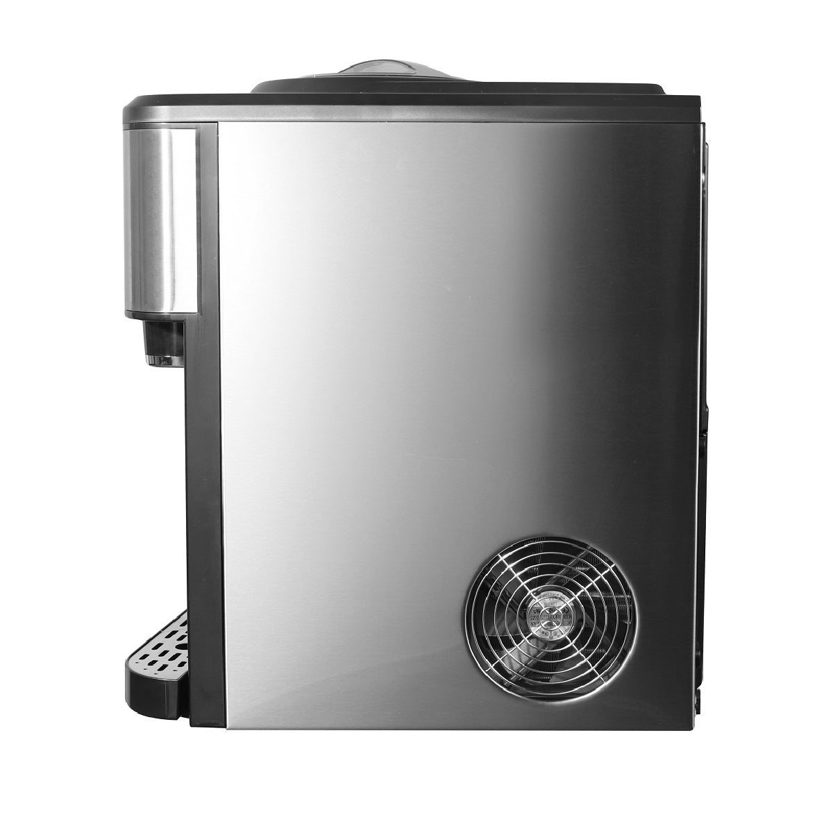 Orca Ice Maker with Dispenser 20kg, Black - OR-IM-HZB-20YLR