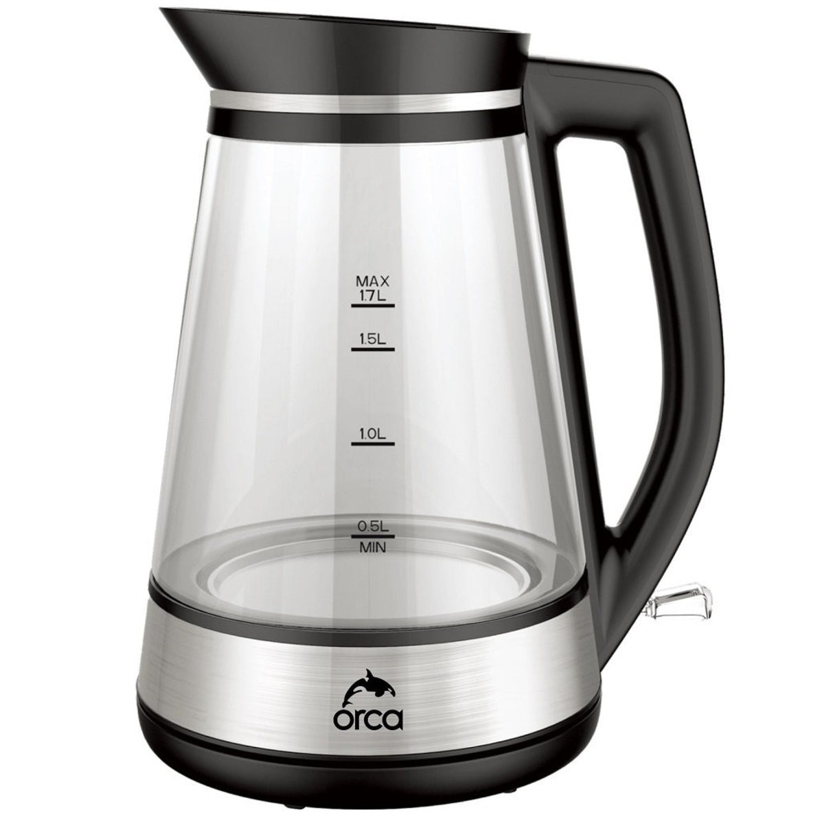 Orca Glass Kettle 1850 Watts 1.7 Liters - OR-KEGS5816-GS