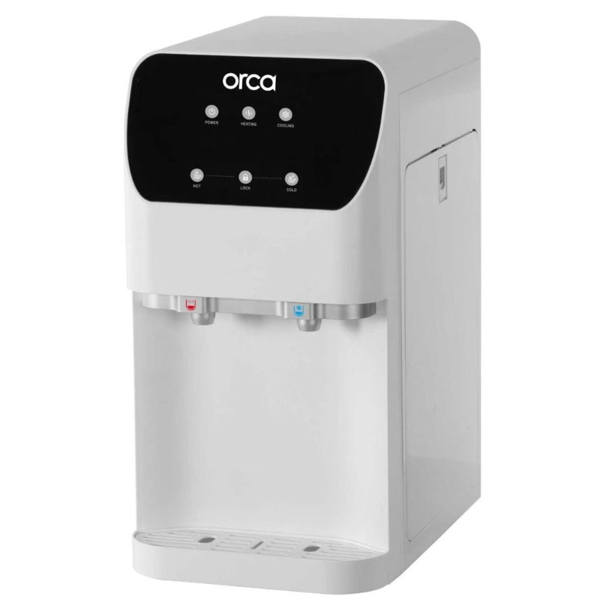 Orca 2-in-1 Table Top Water Dispenser with Direct Connection, White - OR-RO-STR-788