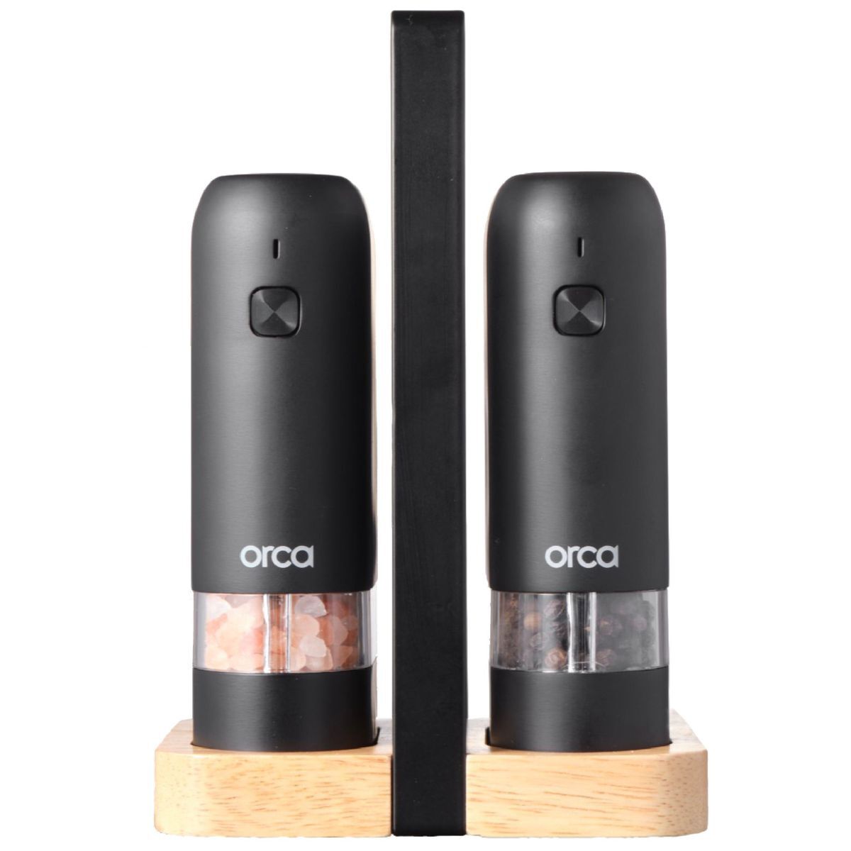 Orca Rechargeable Mini Pepper Mill/Set - Black
