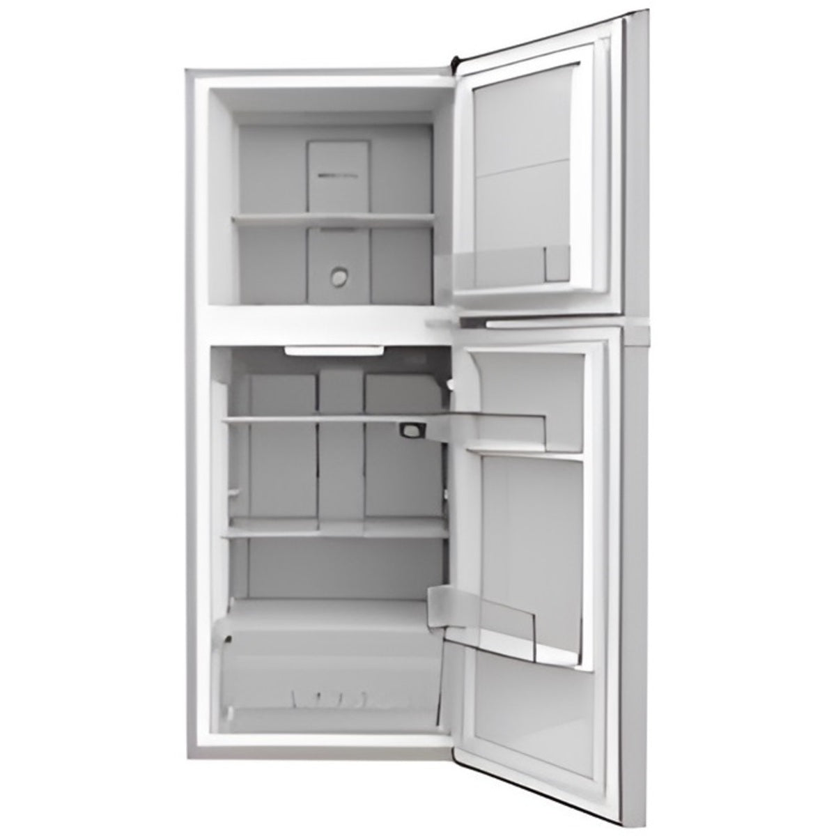 Skyworth Top Mount Freezer Refrigerator 219 Liters, Silver - SRD-265WTAPA