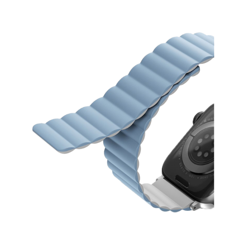 Uniq Revix Reversible Strap for Apple Watch 42/44/45mm - Arctic White / Blue