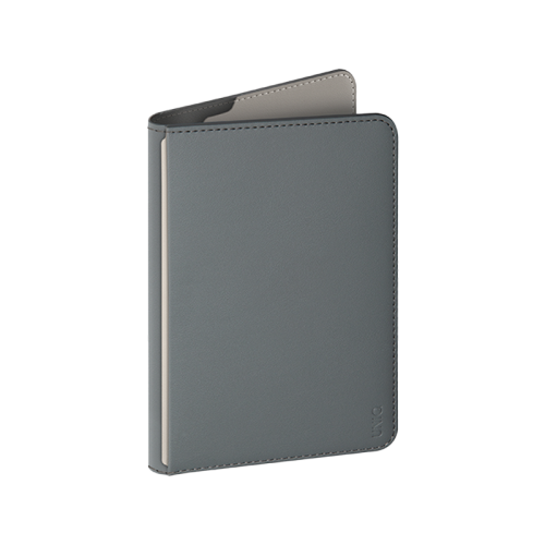 Uniq Belmont Passport Holder With RFID Blocking - Lichen/Ivory