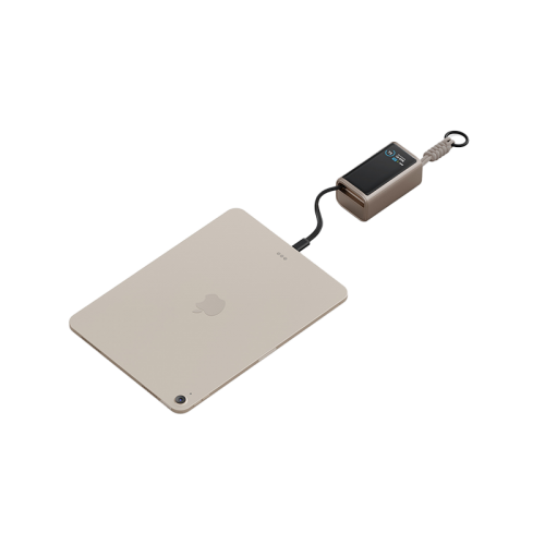 Energea Compac Arc 45W PD 10000mAh Power Bank Built-In USB-C Cable - Gold