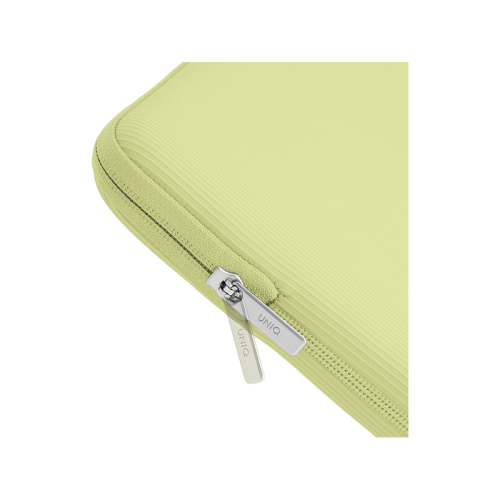 Uniq Cyprus Ridge Edition Water-Resistant Neoprene Laptop Sleeve (Upto 13") - Yellow Lime