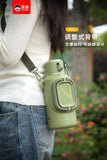 D.kadi KD9106Bl Vacuum Bottle 1L - Green
