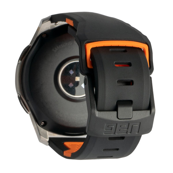 UAG Universal Watch (22mm Lugs) Civilian Strap - Black/Orange