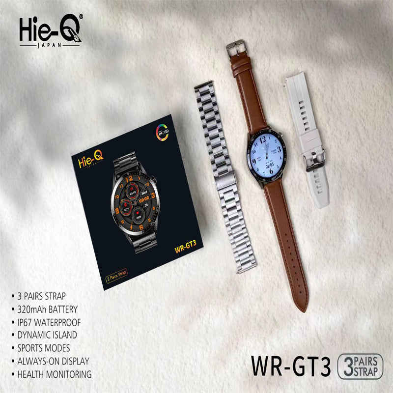 Hie-Q WR - GT3 Smart Watch - Bluetooth Smart Watches