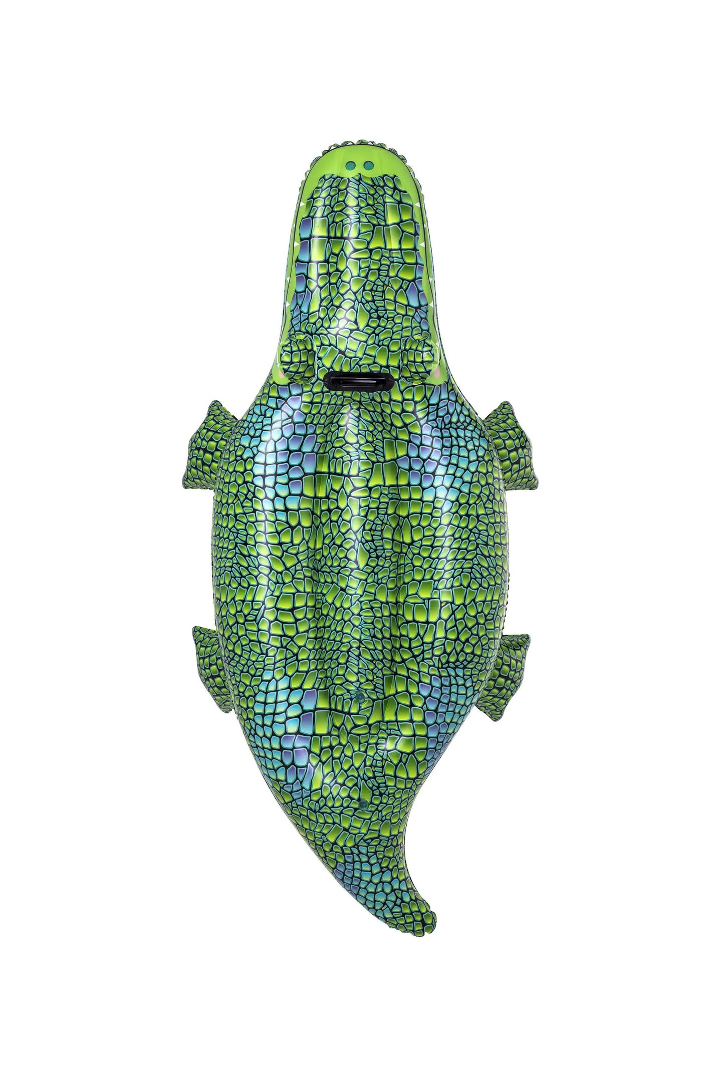 Bestway 1.52m x 71cm Buddy Croc Ride-On (Contents: 1 Ride-On, Repair Patch) - Age 3+