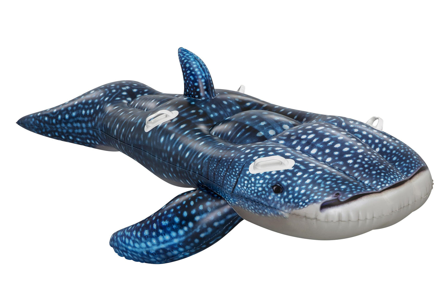 Bestway 1.93m x 1.22m Whaletastic Wonders Ride-On (Contents: 1 Rider-On, Repair Patch) - Age 3+