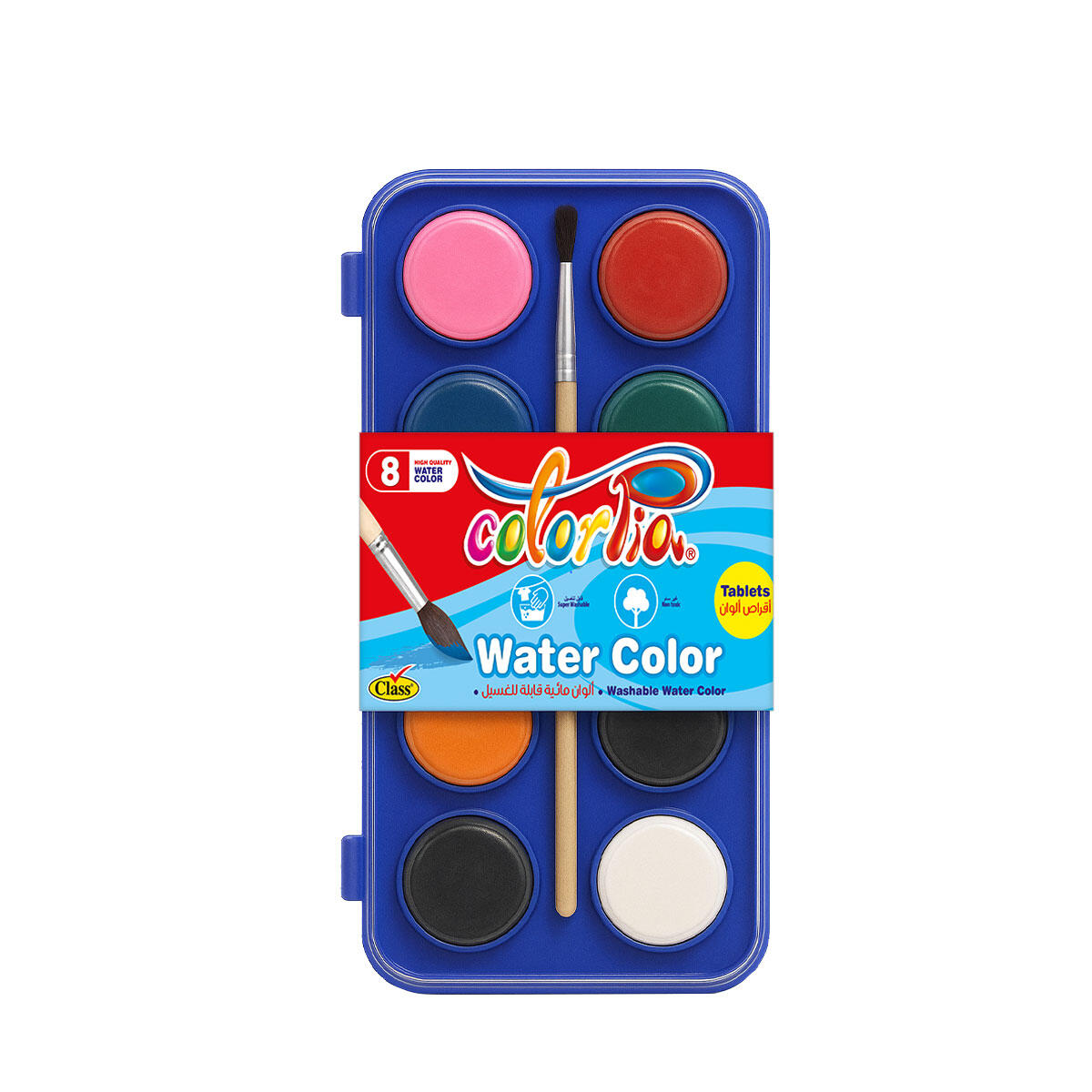 Class Colorpia Watercolor - 8 Discs