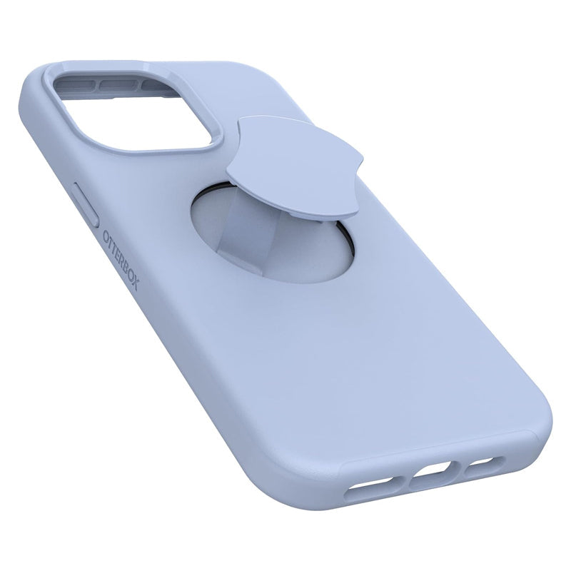 OtterBox OtterGrip Symmetry Case - Apple iPhone 15 Pro / Blue Accessories > Mobiles & Tablets > Mobiles > Covers & Cases