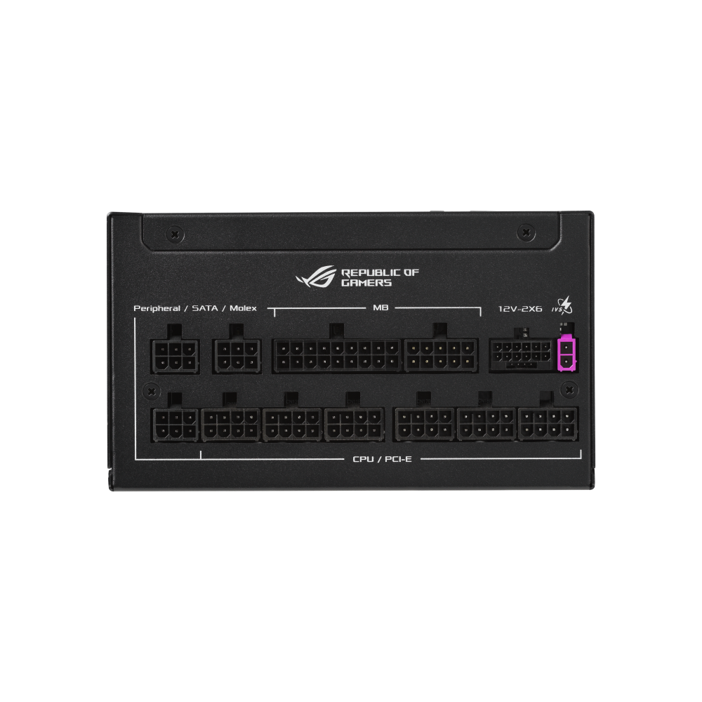 ASUS ROG STRIX ATX 3.1 PCIe Gen 5 80 Plus Platinum Power Supply - 1000W / Black
