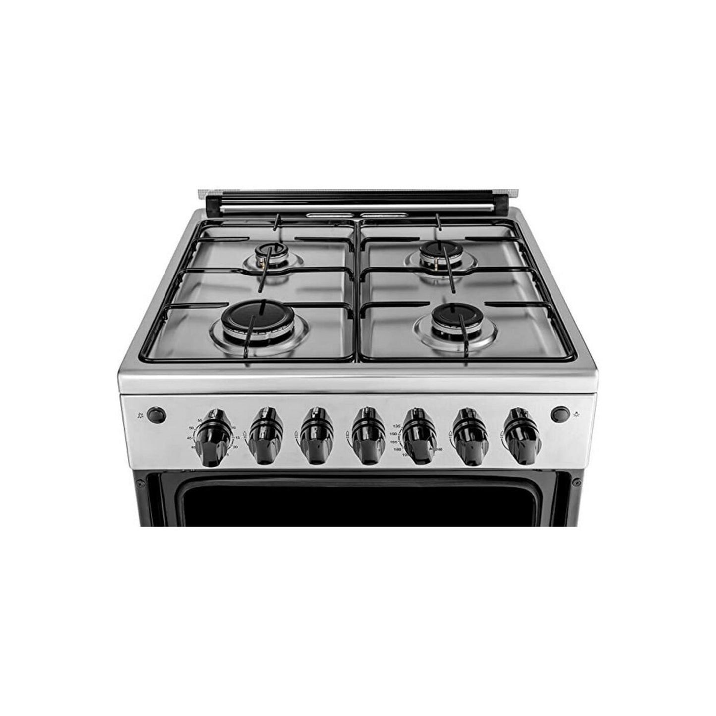 Frigidaire 4 Burners Gas Cooker, 60X60cm, FNGJ60JGUC - Stainless Steel