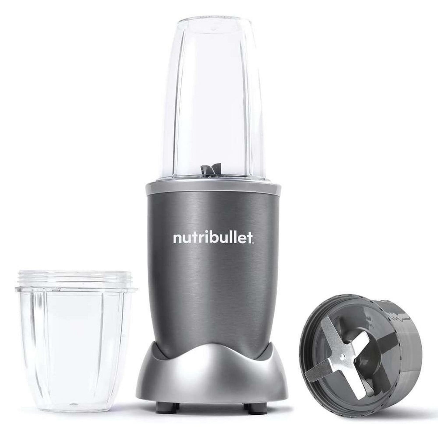 Nutribullet Blender 3 Pieces Set, 600W, NBR-0612 - Gray