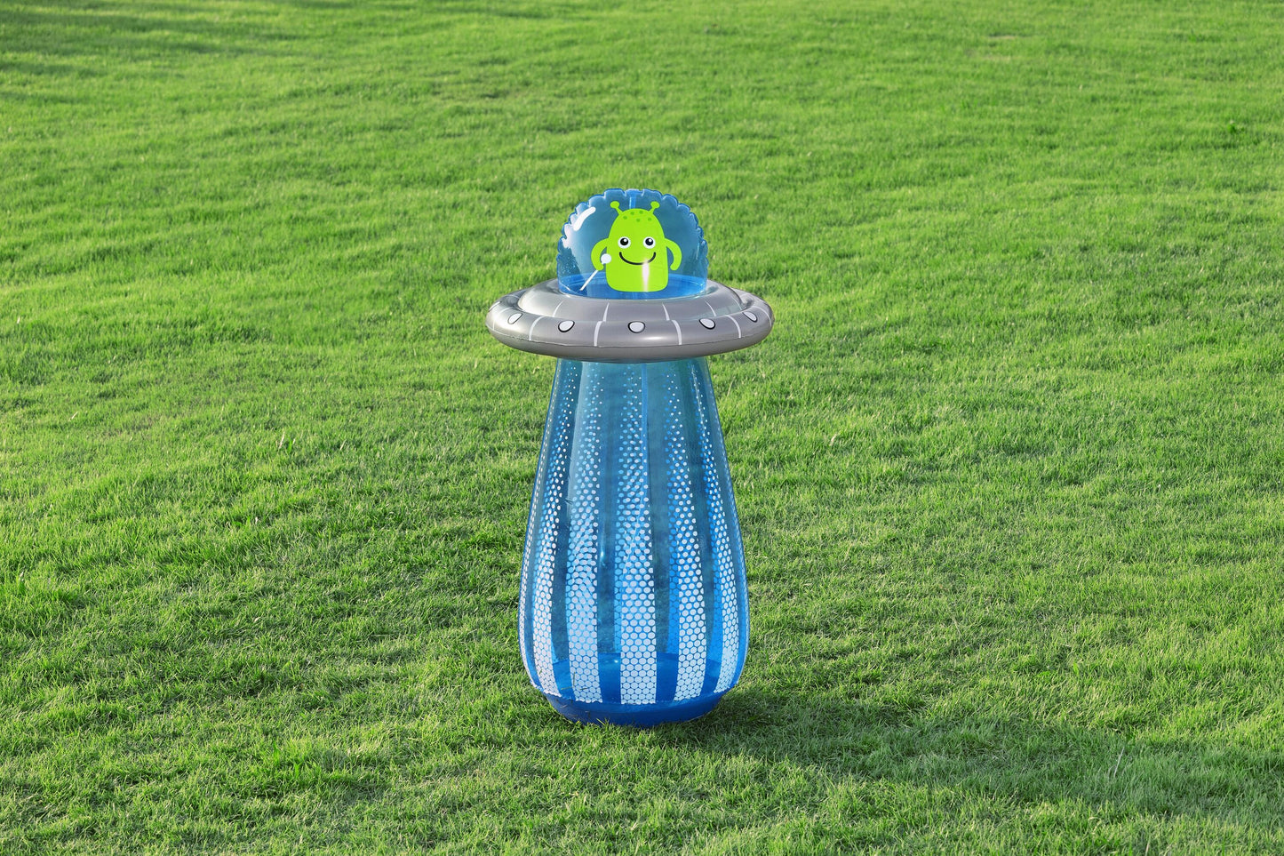 Bestway 61cm x h1.19m ufo blaster bop bag sprinkler (1 sprinkler, repair patch) age 3+
