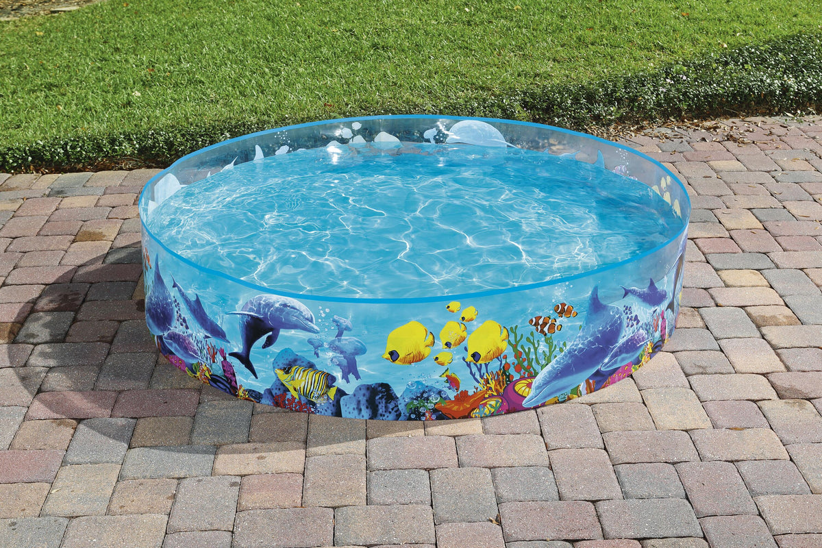 Bestway 1.83M X H38Cm Fill 'N Fun Odyssey Pool (Contents:One Pool, Repair Patch) Age 2+
