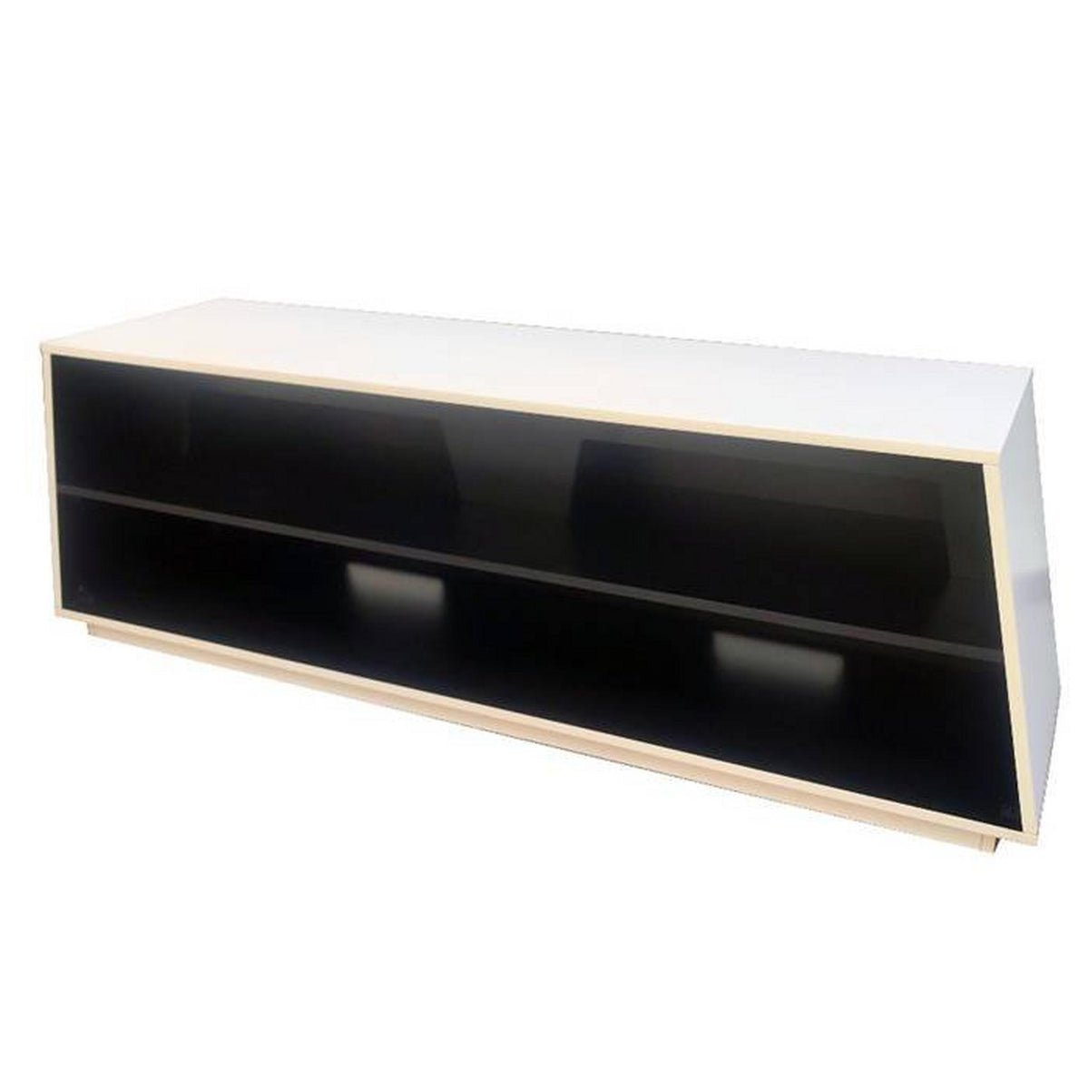 Wansa TV Stand, Up to 65-inch, 55Kg Loading Capacity, KS0243 – White /Black