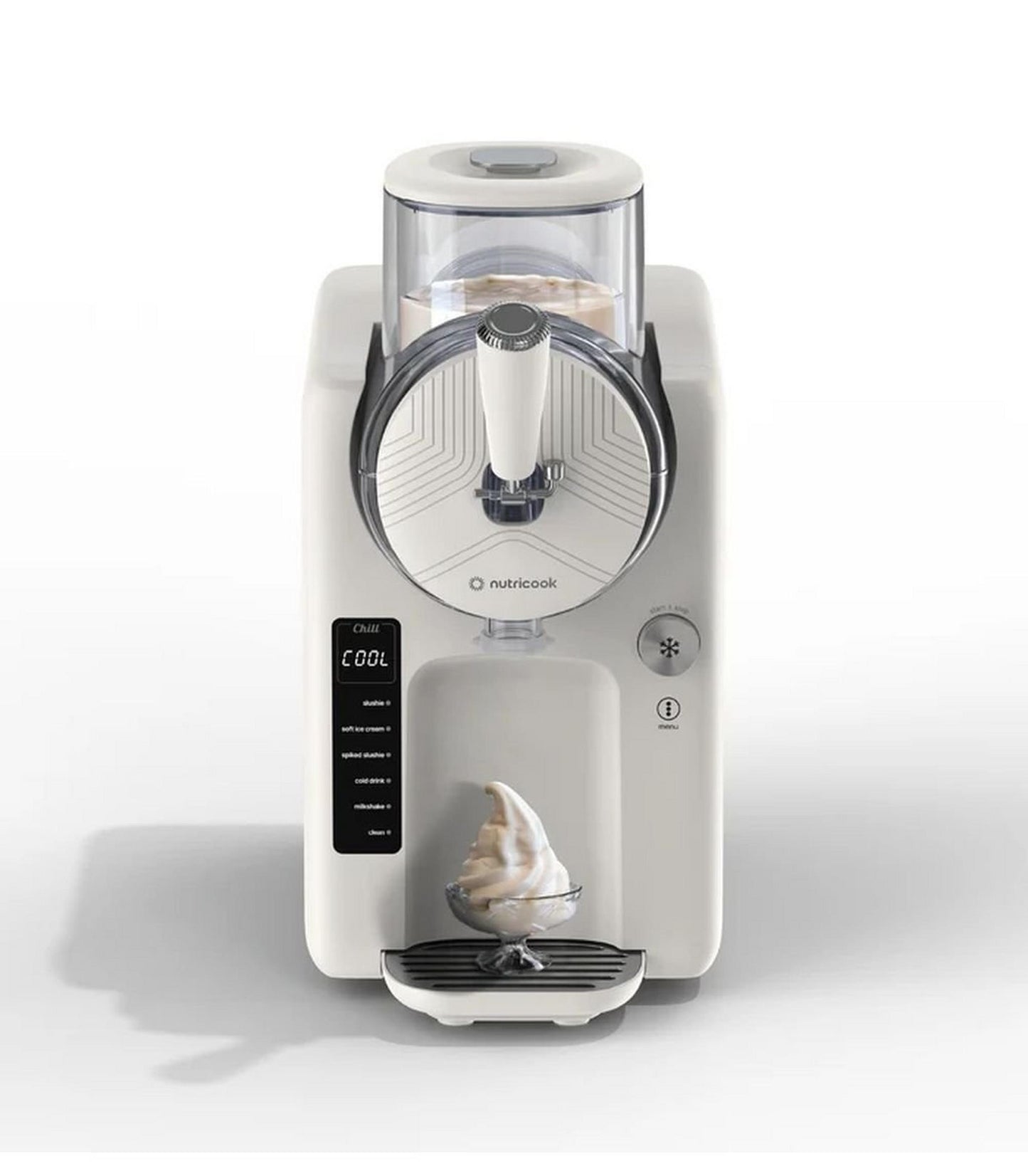 Nutricook Frost Ice Cream Maker, Slushie, Sorbet & Milkshake Maker, NC-FRS330BG - Beige