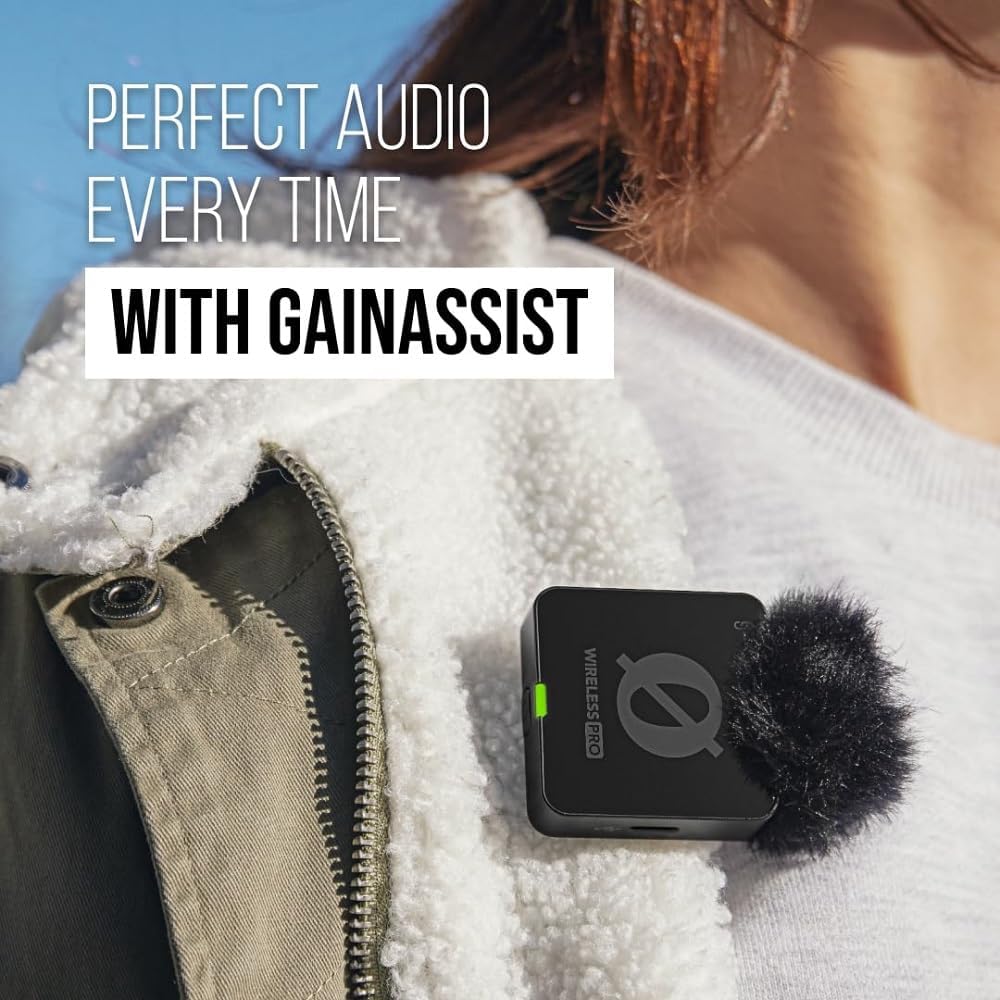RODE Wireless PRO Compact Wireless Microphone - Black