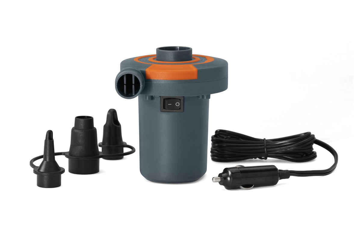 Bestway dc air pump (contents:power pump, 3 valve adaptors, 12v dc)