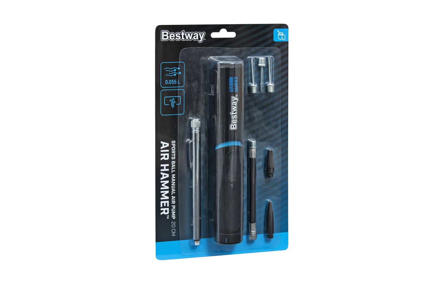 Bestway air hammer sports ball manual air pump