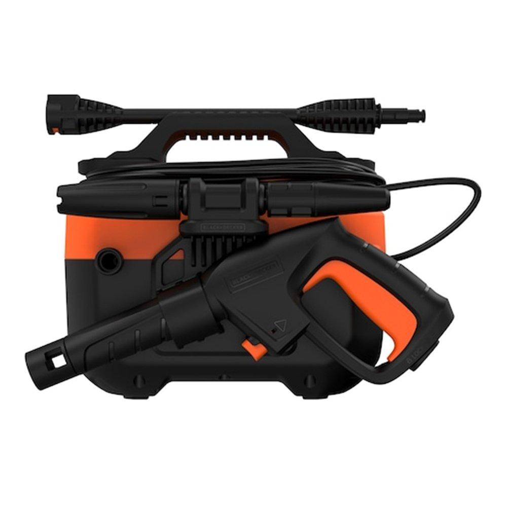 Black+Decker Electric Corded Pressure Washer 1300W, BEPW1300H-B5 - Orange/Black
