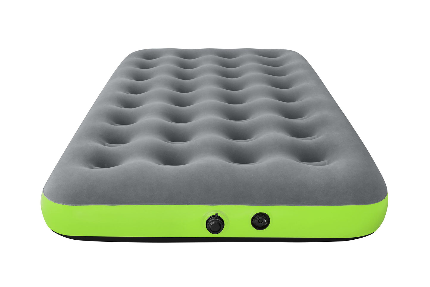Bestway 1.88m x 99cm x 22cm roll & relax air mattress twin (contents:air mattress, repair patch, pocket bag)