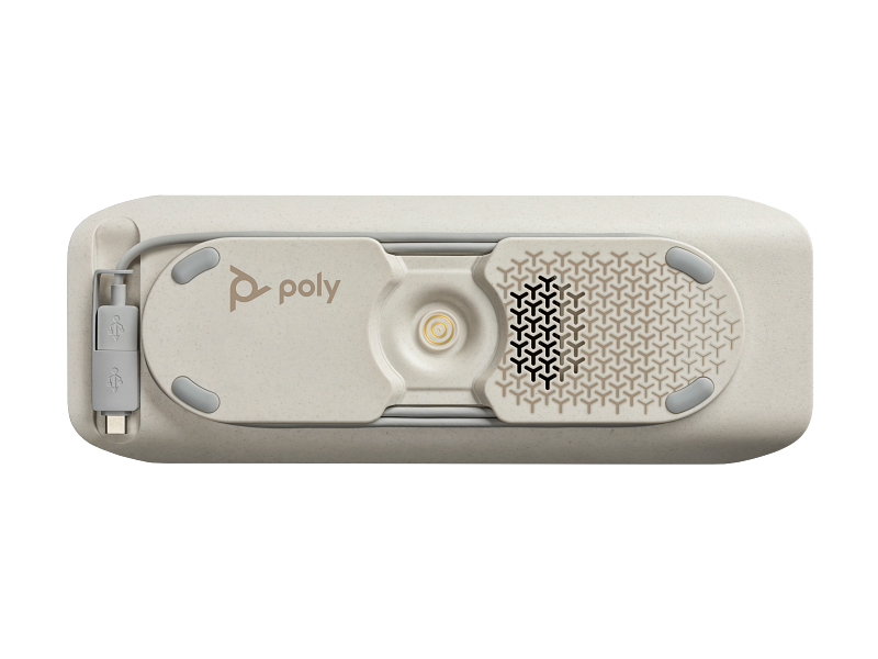 HP Poly Sync 40 Speakerphone - USB-A / USB-C / Silver