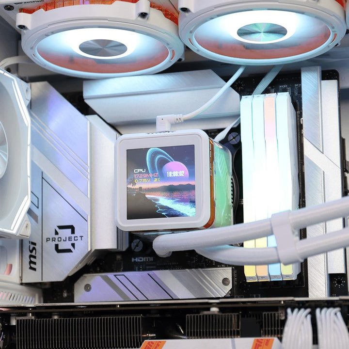 Darkflash DE360 Liquid Cooling - CPU Cooler / White