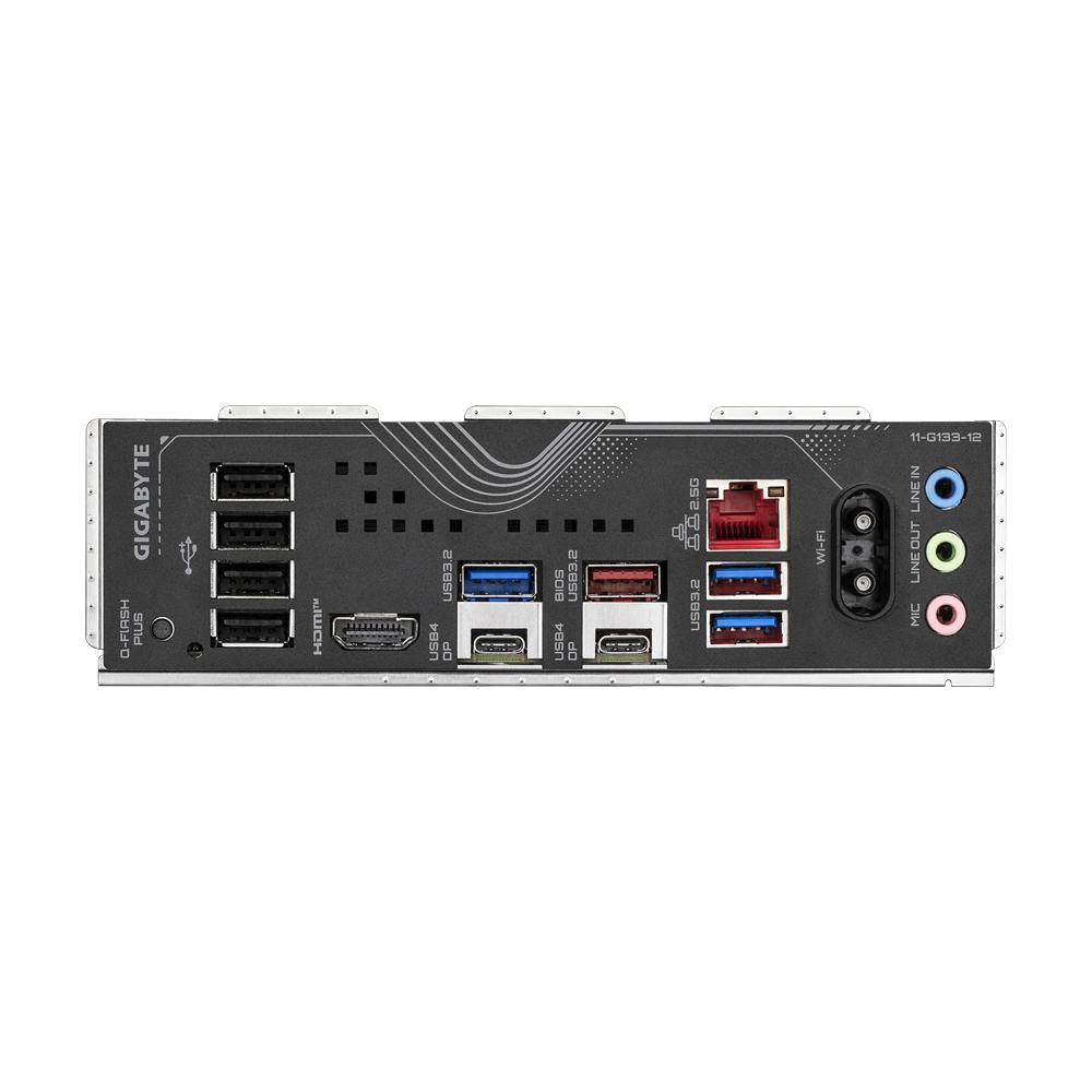 GIGABYTE X870 EAGLE 1.1 Motherboard - DDR5 / Wi-Fi7 / Bluetooth / HDMI / DisplayPort / USB - Black