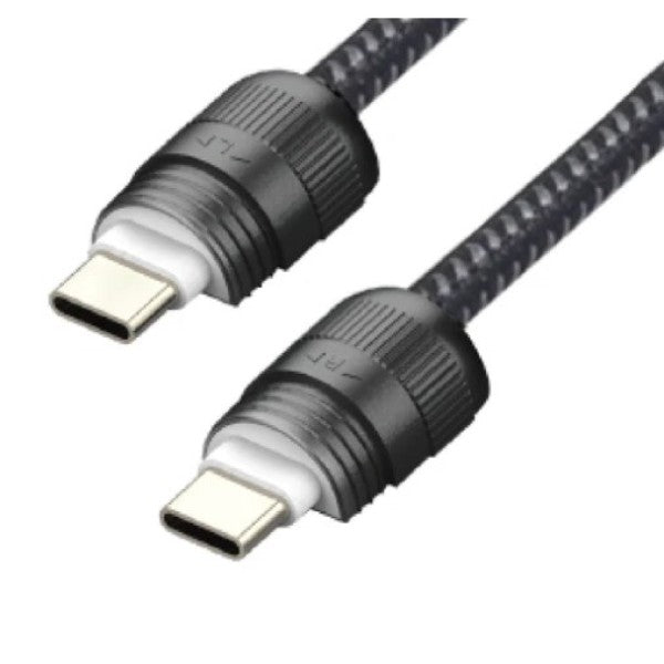 SIA Power Link Fabric Braided Cable - USB-C / 60W / 0.3 Meter / Black