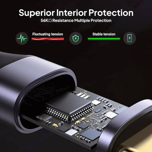 Mowsil USB-A to USB-C Cable - 2 Meter / Black