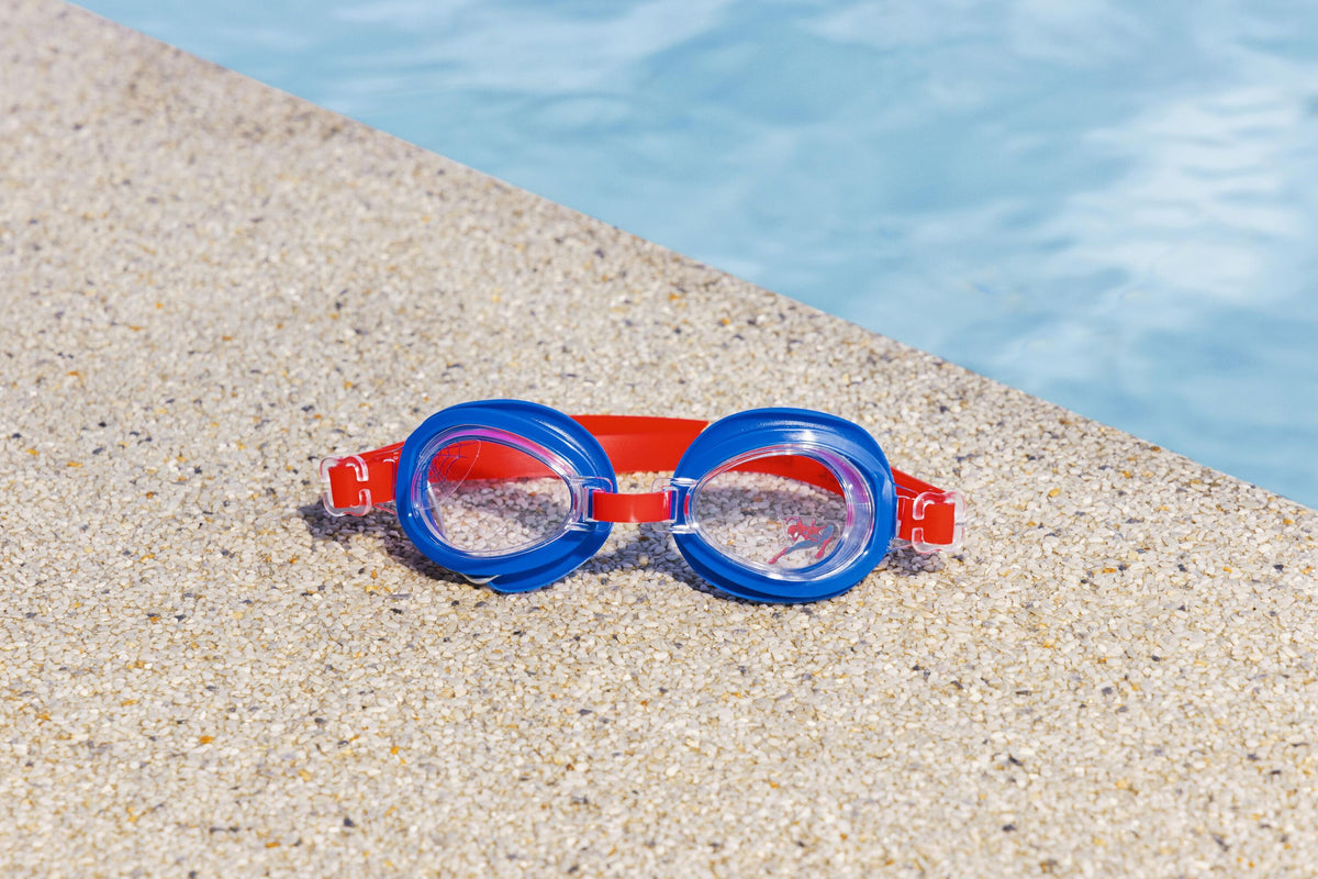 Bestway Value Goggles Spiderman (One Pair Of Goggles, 1 Assorted Colors) Age 3+
