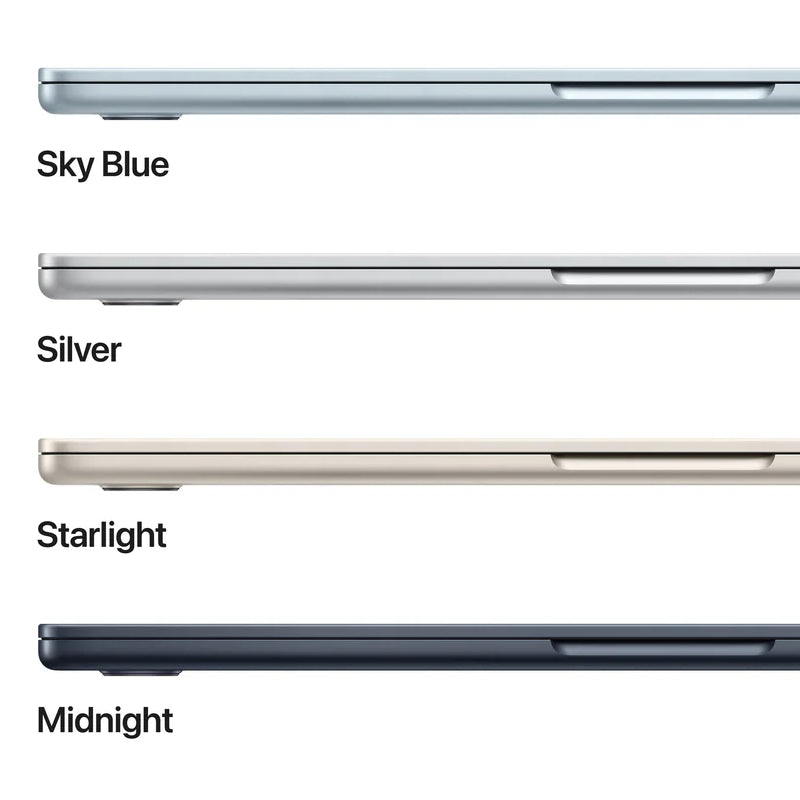Apple MacBook Air - 13.6" / M5 / 10-Core CPU / 10-Core GPU / 16GB RAM / 512GB SSD / Arb/Eng / Starlight / 1YW